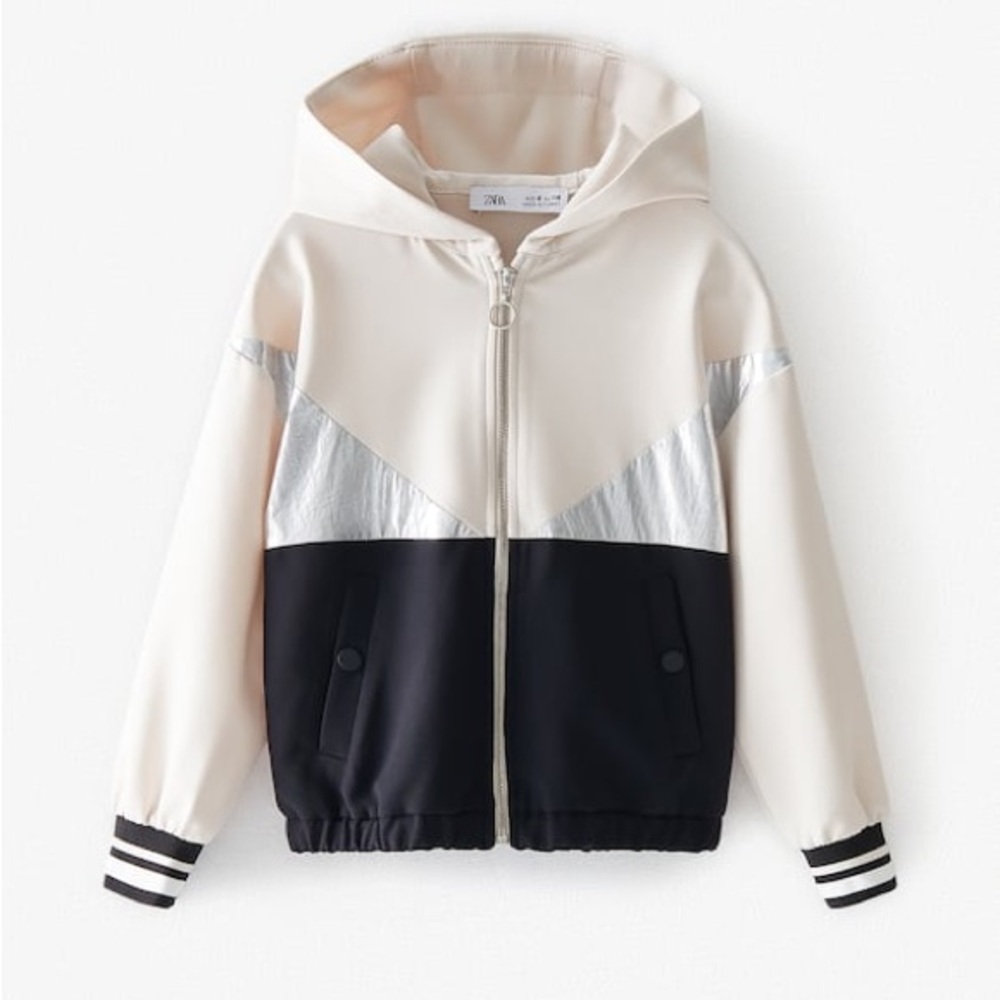Zara girls DELUXE JOGGING JACKET
